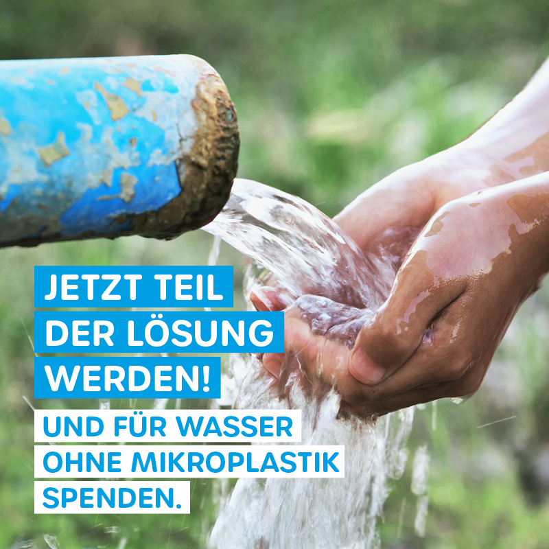 Spenden gegen Mikroplastik